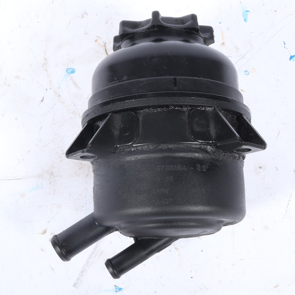 2007 - 2010 BMW X3 POWER STEERING RESERVOIR TANK BOTTLE W HOSE 6768094 OEM