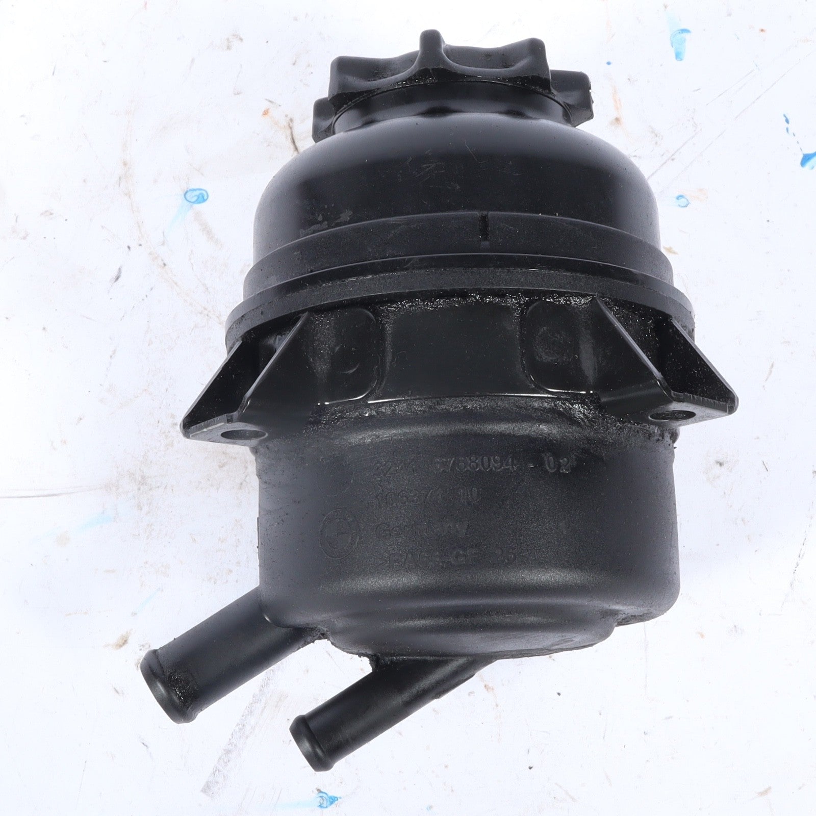 2007 - 2010 BMW X3 POWER STEERING RESERVOIR TANK BOTTLE W HOSE 6768094 OEM
