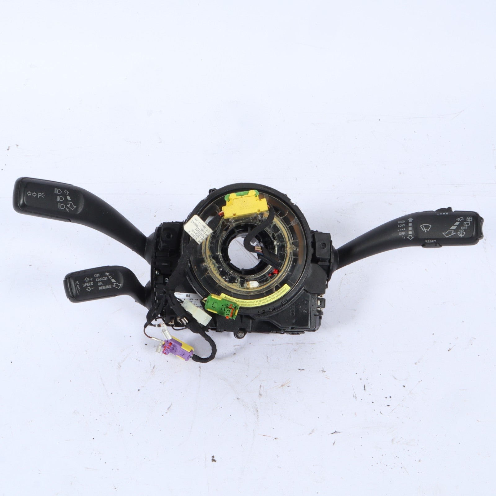 2009-2012 AUDI Q5 TURN SIGNAL WIPER COLUMN SWITCH CLOCK SPRING 8K0953568F OEM