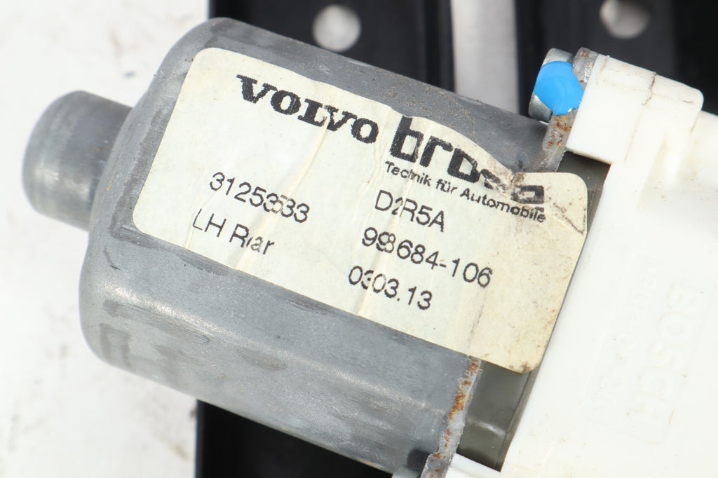 2006-2013 VOLVO C70 REAR LEFT WINDOW REGULATOR QUARTER WINDOW REGULATOR 31253533