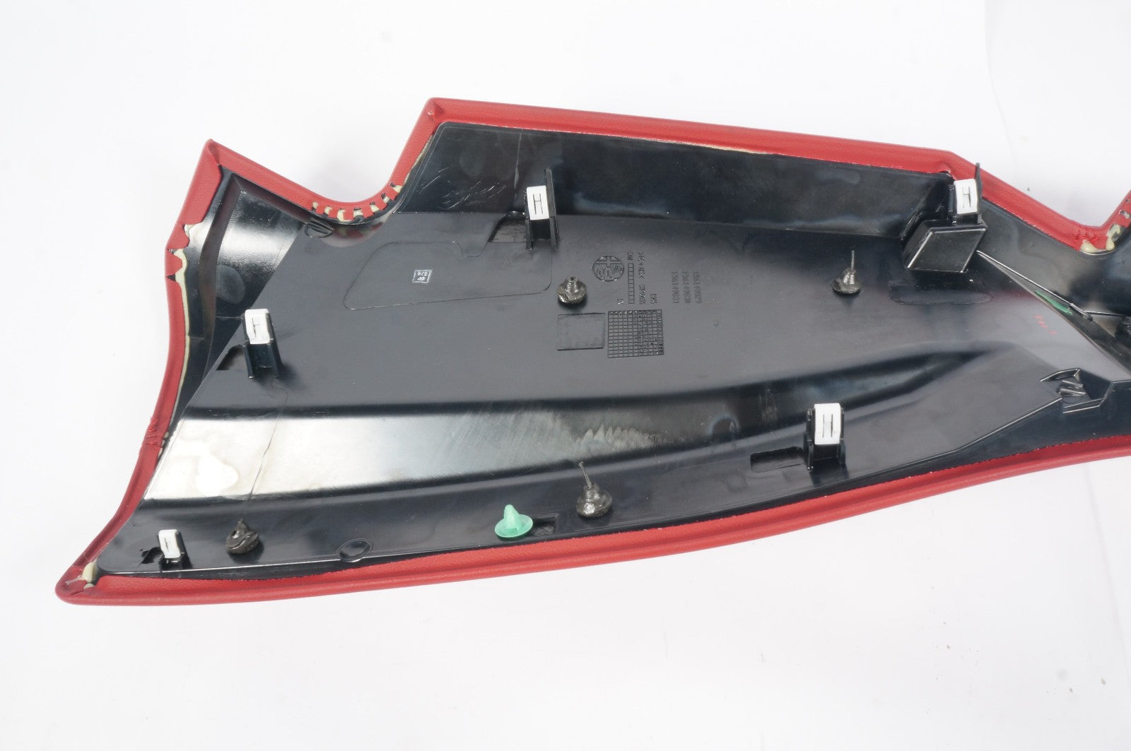 2018-2025 ALFA ROMEO STELVIO REAR RIGHT SEAT BOLSTER COVER OEM 156149829 RED