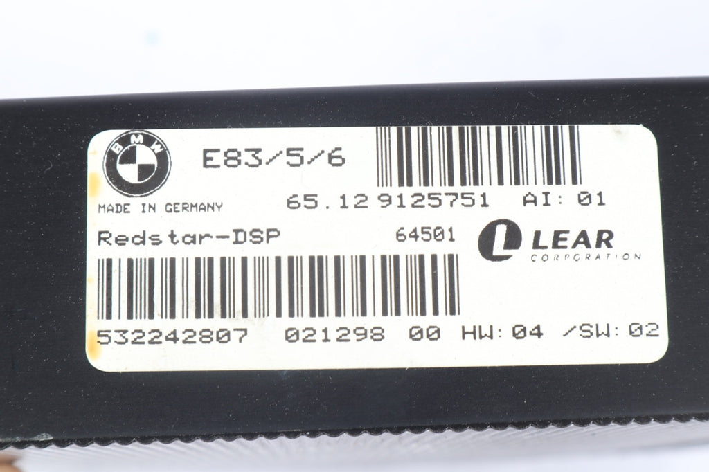 2006-2008 BMW  X3 DSP Top-HiFi Amplifier 65129125751 OEM