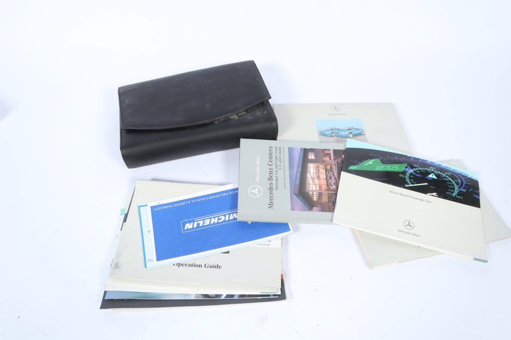 2002 MERCEDES-BENZ W208 CLK320 CLK430 CLK55 AMG OWNER MANUAL BOOK SET OEM