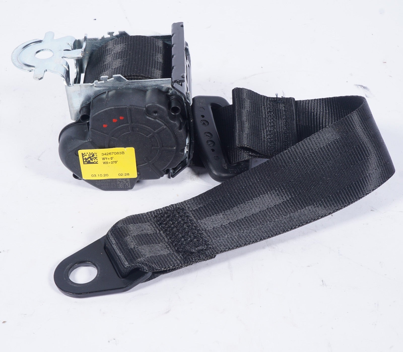 2017-2023 Alfa Romeo Stelvio OEM Left Rear Seat Belt Retractor 34267083A