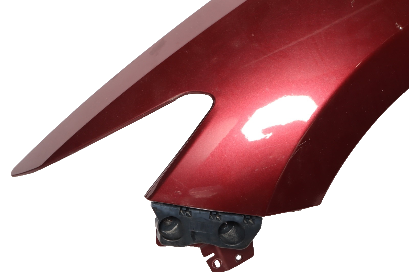 2016-2023 NISSAN MAXIMA FRONT LEFT SIDE FENDER COVER PANEL RED METALLIC OEM