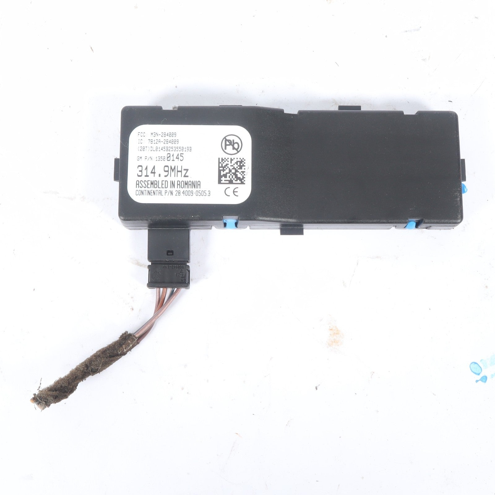 2016–2019 BUICK CASCADA KEYLESS ENTRY RECEIVER MODULE 314.9MHz OEM