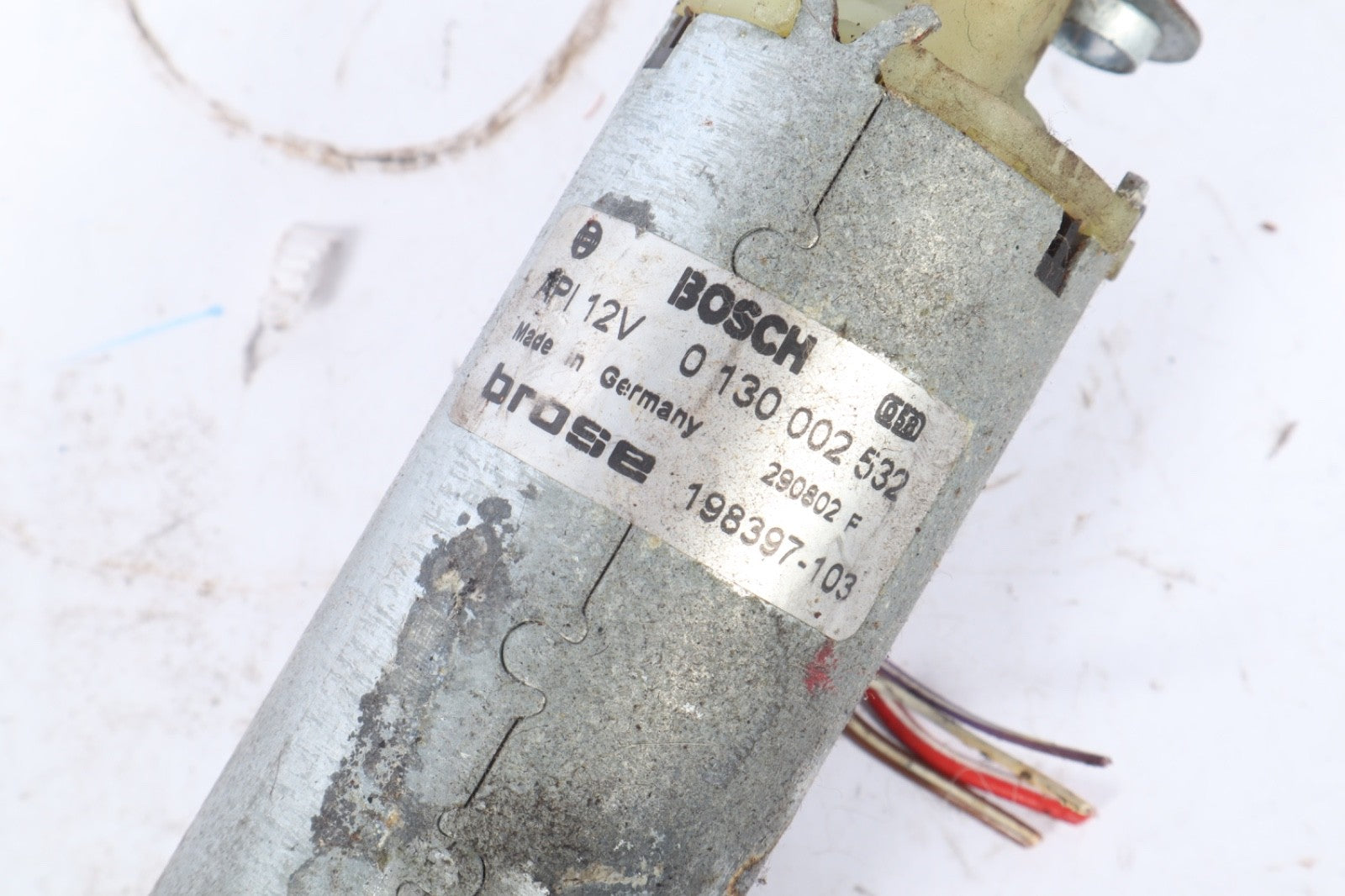 2002-2006 Audi A4 A6 S4 RS6 Power Seat Motor – Bosch 0130002532 OEM