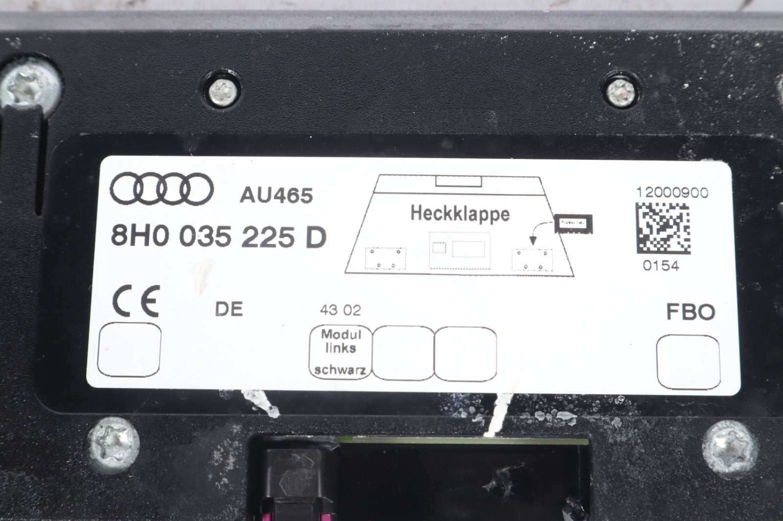 2002-2008 AUDI A4 B6 B7 CONVERTIBLE AERIAL AMPLIFIER MODULE 8H0035225D OEM