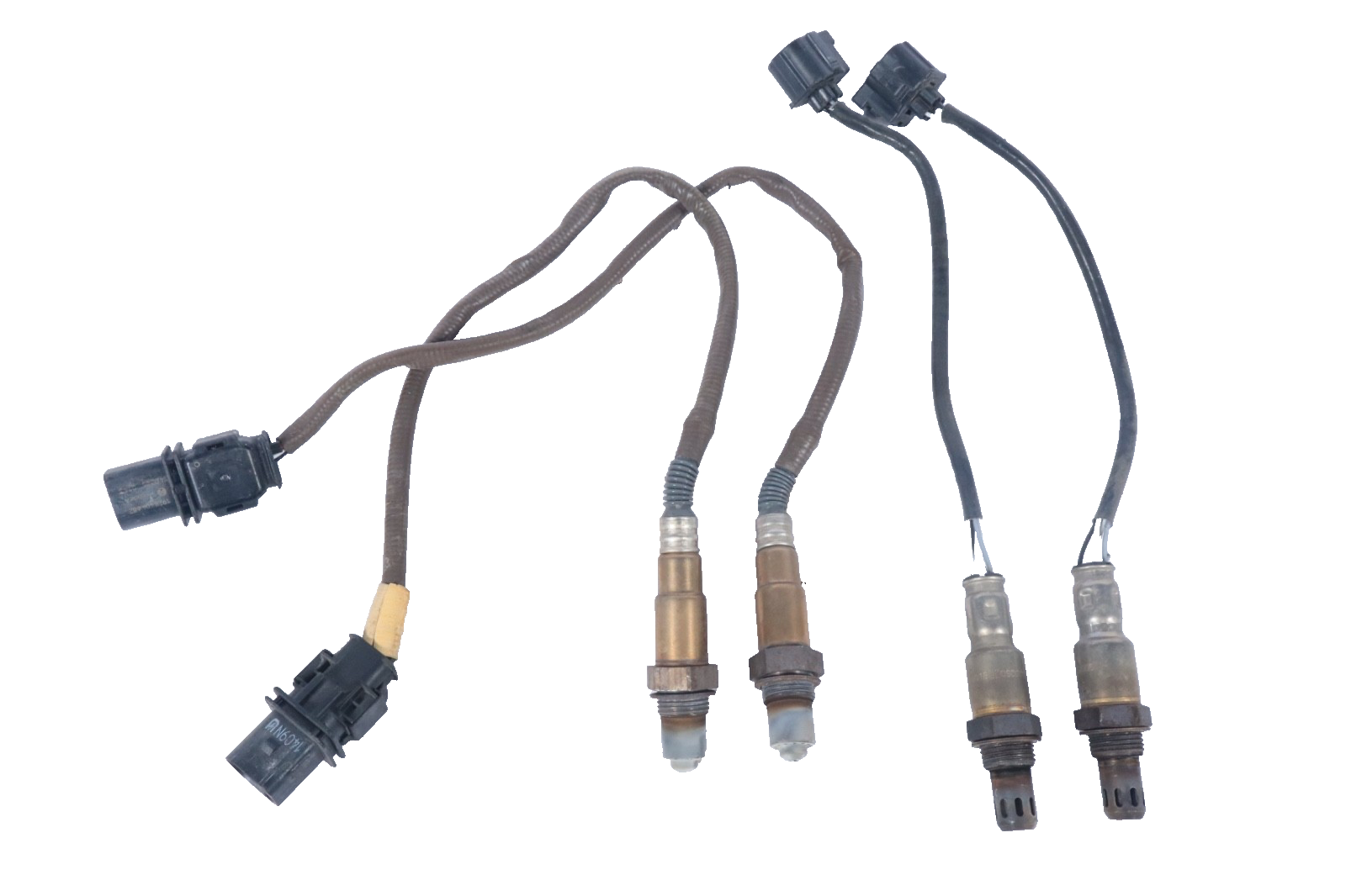 12-16 MERCEDES E350 (W212) 3.5L PRE POST O2 OXYGEN LAMBDA PROBE SENSOR SET-4 OEM