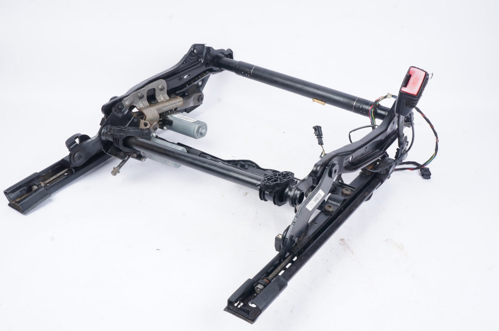 2012-2018 AUDI A7 QUATTRO FRONT RIGHT LOWER POWER SEAT TRACK FRAME W/ MOTOR OEM