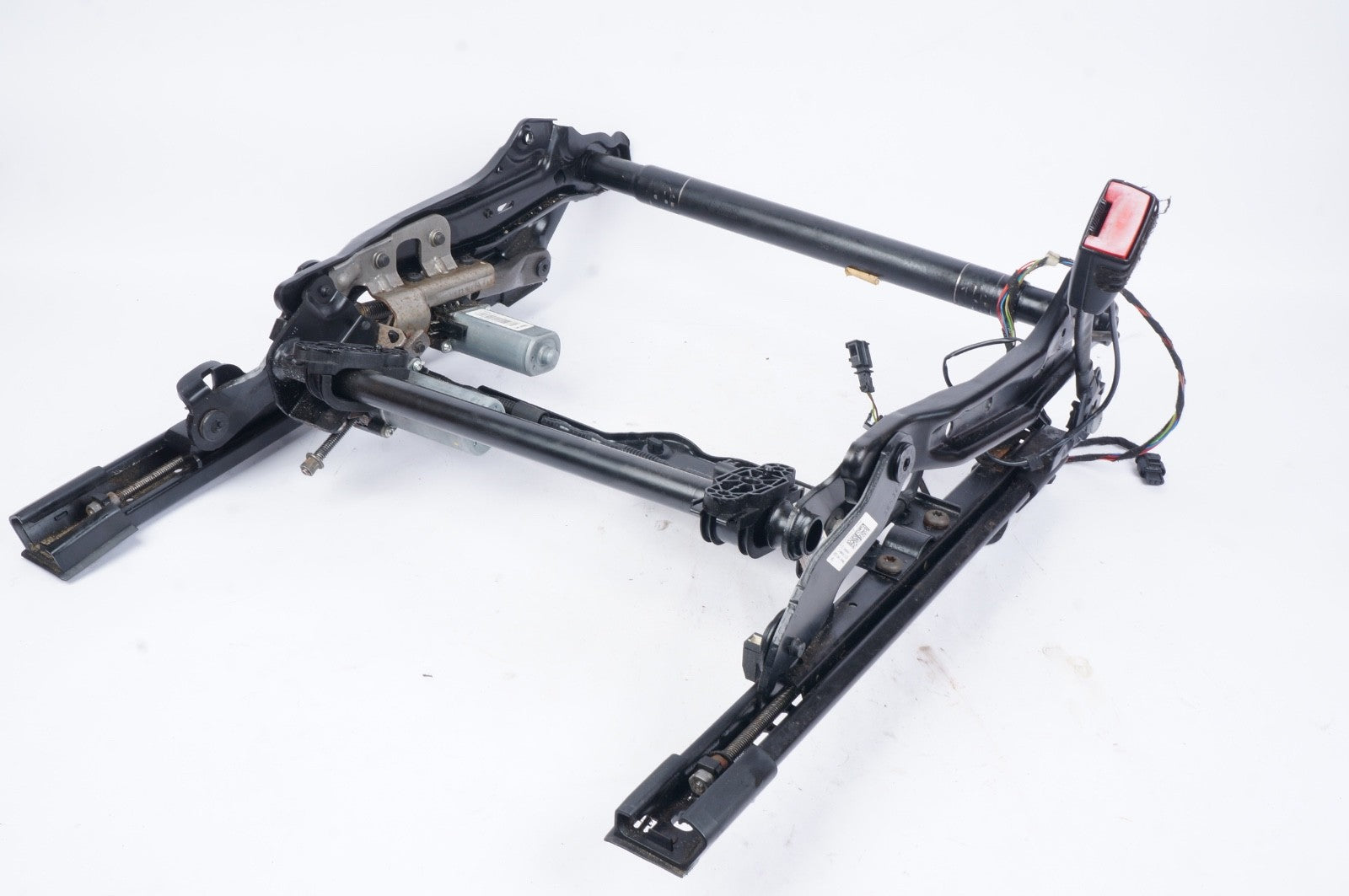 2012-2018 AUDI A7 QUATTRO FRONT RIGHT LOWER POWER SEAT TRACK FRAME W/ MOTOR OEM
