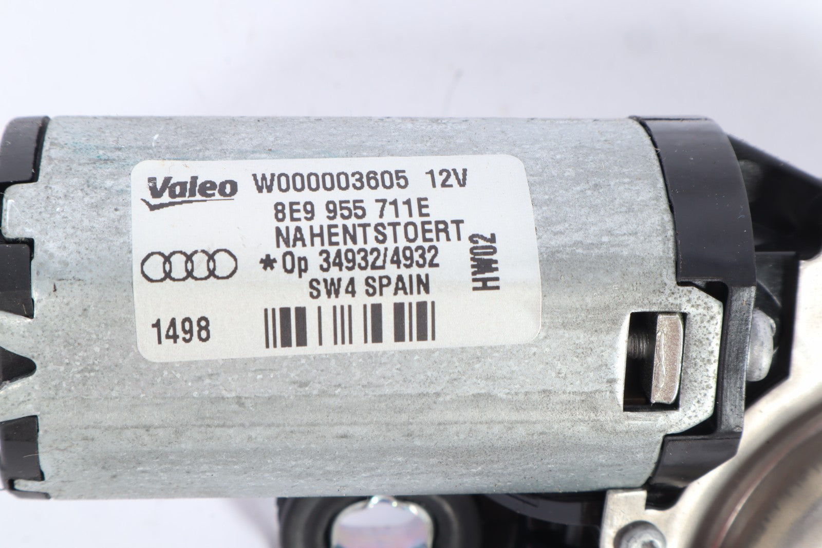 2009-2013 AUDI Q5 WAGON/SUV REAR TAILGATE WIPER MOTOR OEM 8E9955711E