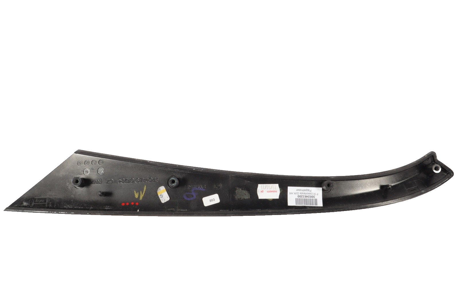 2012-2018 BMW 650I F12 REAR RIGHT SIDE QUARTER PANEL TRIM COVER OEM