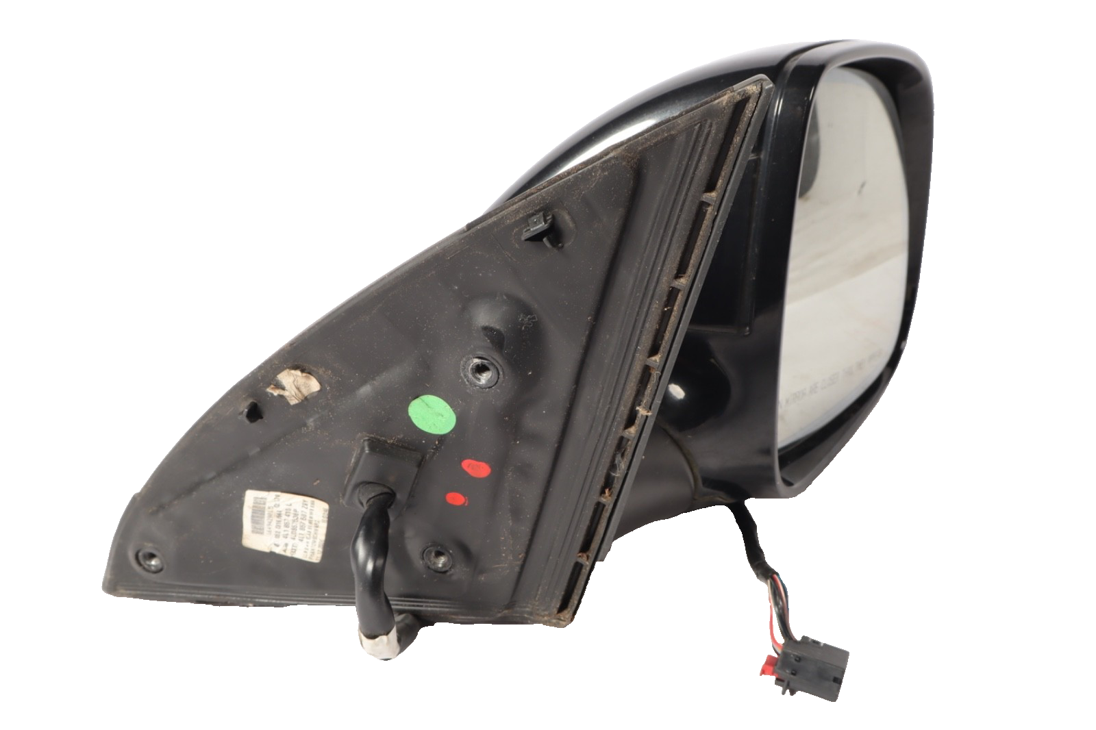 2010-2015 AUDI Q7 Front Right Passenger Side Mirror Glass Black OEM