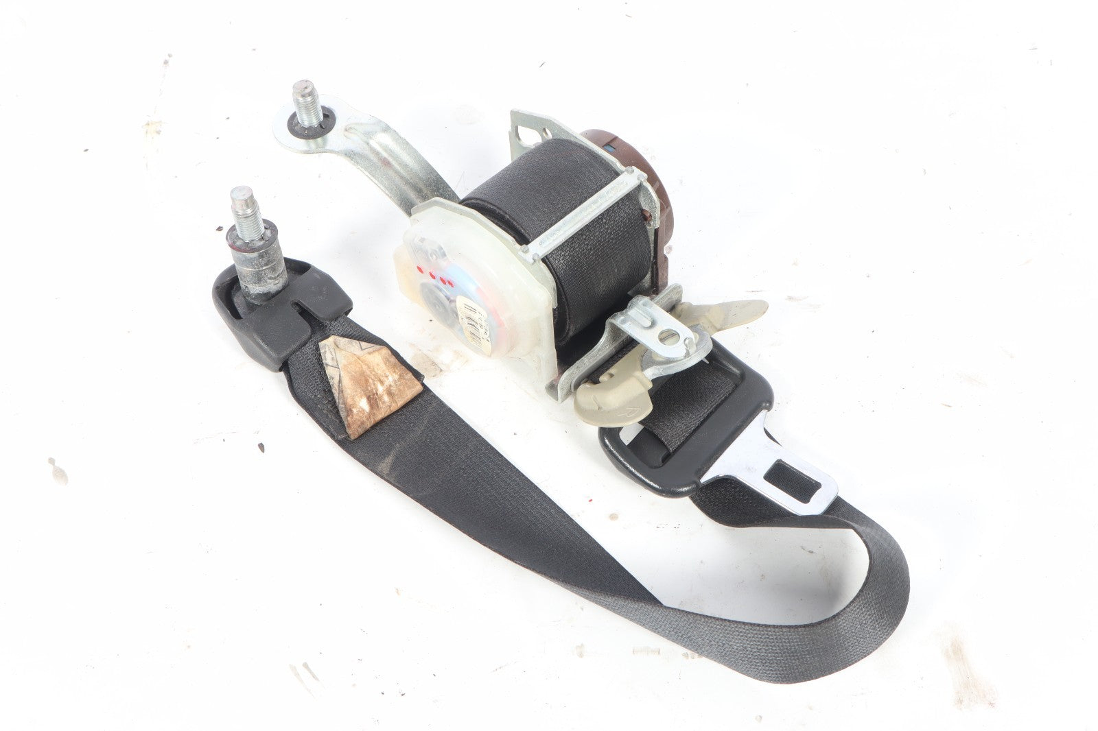 2013-2014 NISSAN PATHFINDER REAR RIGHT PASS SIDE 3RD ROW SEAT BELT RETRACTOR OEM