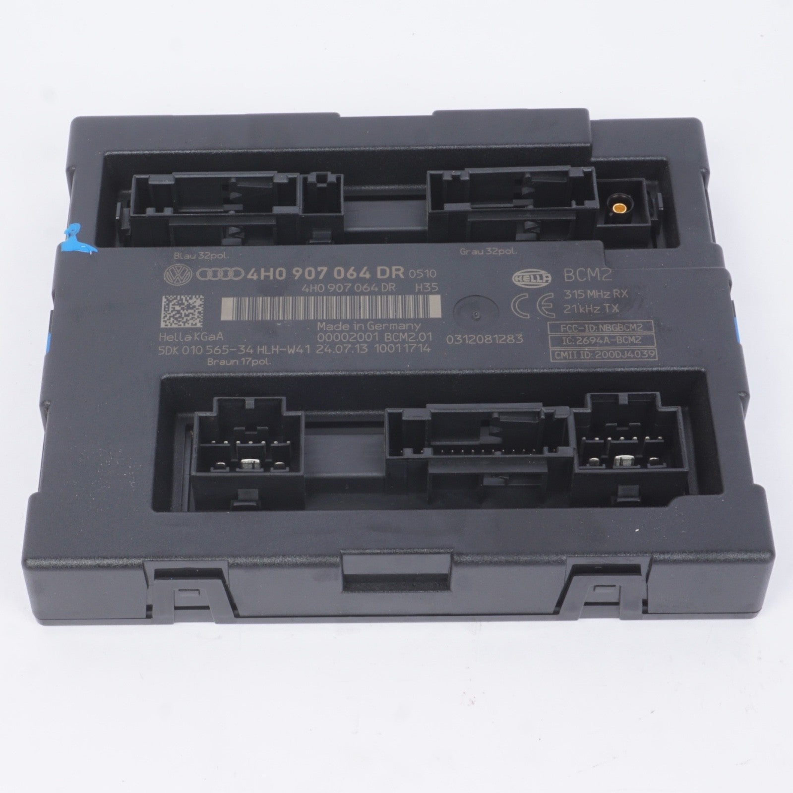 2012 - 2018 AUDI A6 A7 S6 S7 RS7 Comfort Body Control Unit Module BCM OEM