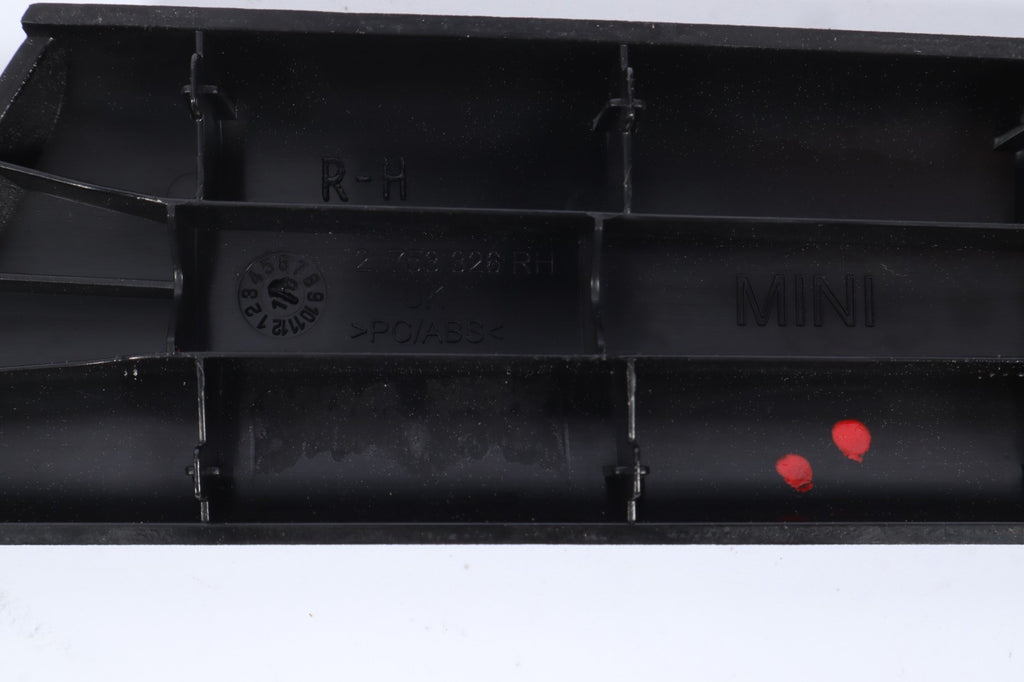 2011 MINI COOPER R56 R57 R58 R59 FRONT LEFT DOOR HANDLE TRIM BLACK 2753326