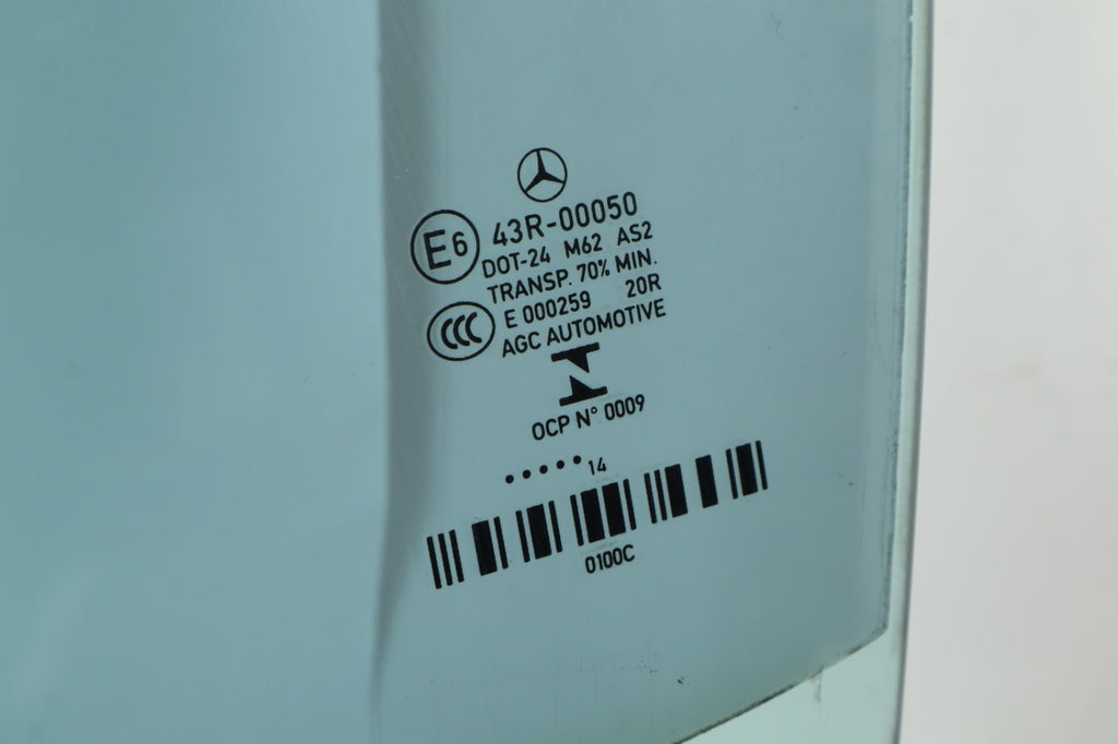 14-17 Mercedes W207 E350 E550 Coupe Front Left Passenger Side Window Glass OEM