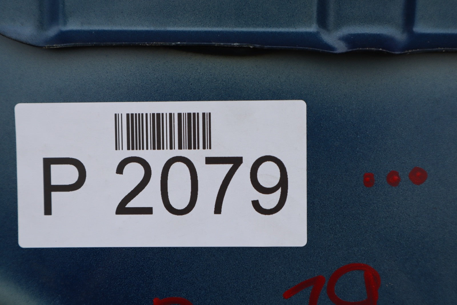 2003-2010 PORSCHE CAYENNE REAR LEFT LH DRIVER SIDE DOOR SHELL BLUE USED OEM
