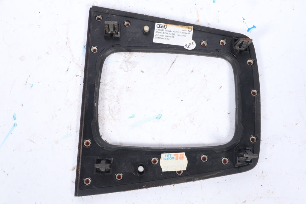 2003-2009 Audi A4 S4 Center  Console Wood Grain Trim OEM 8E0864261