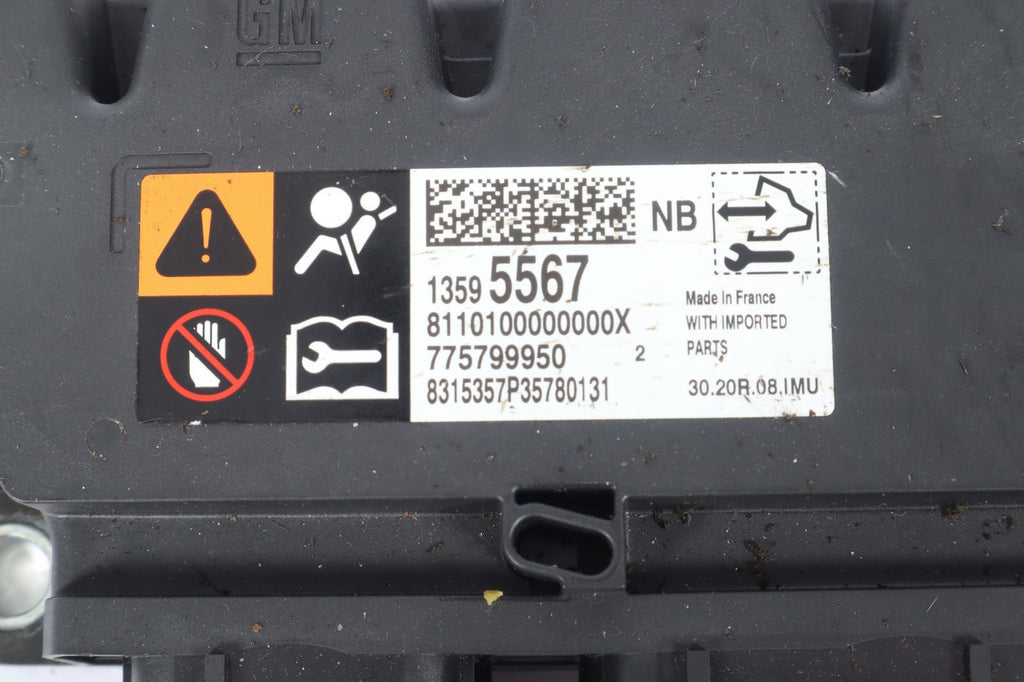 2016-2019 BUICK CASCADA SENSING AND DIAGNOSTIC MODULE OEM 13595567