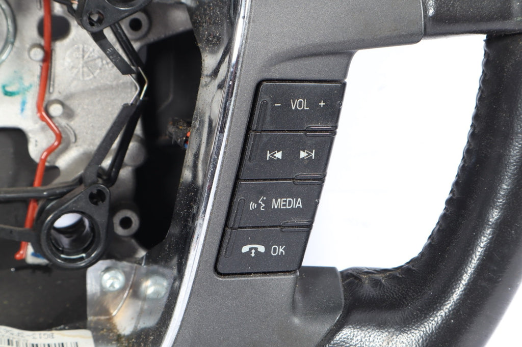 2010-2012 FORD TAURUS STEERING WHEEL LEATHER RADIO CRUISE CONTROL OEM