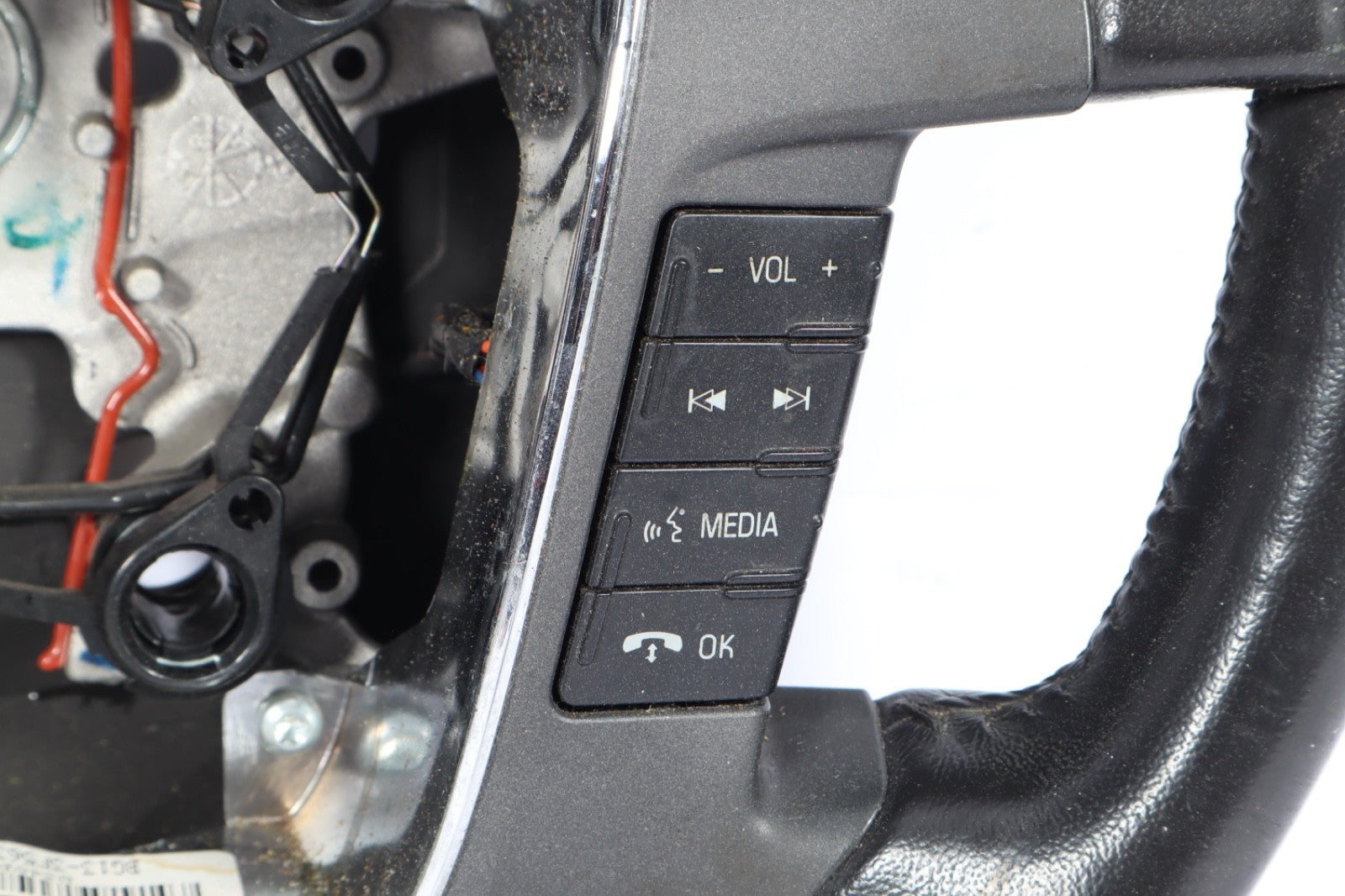 2010-2012 FORD TAURUS STEERING WHEEL LEATHER RADIO CRUISE CONTROL OEM