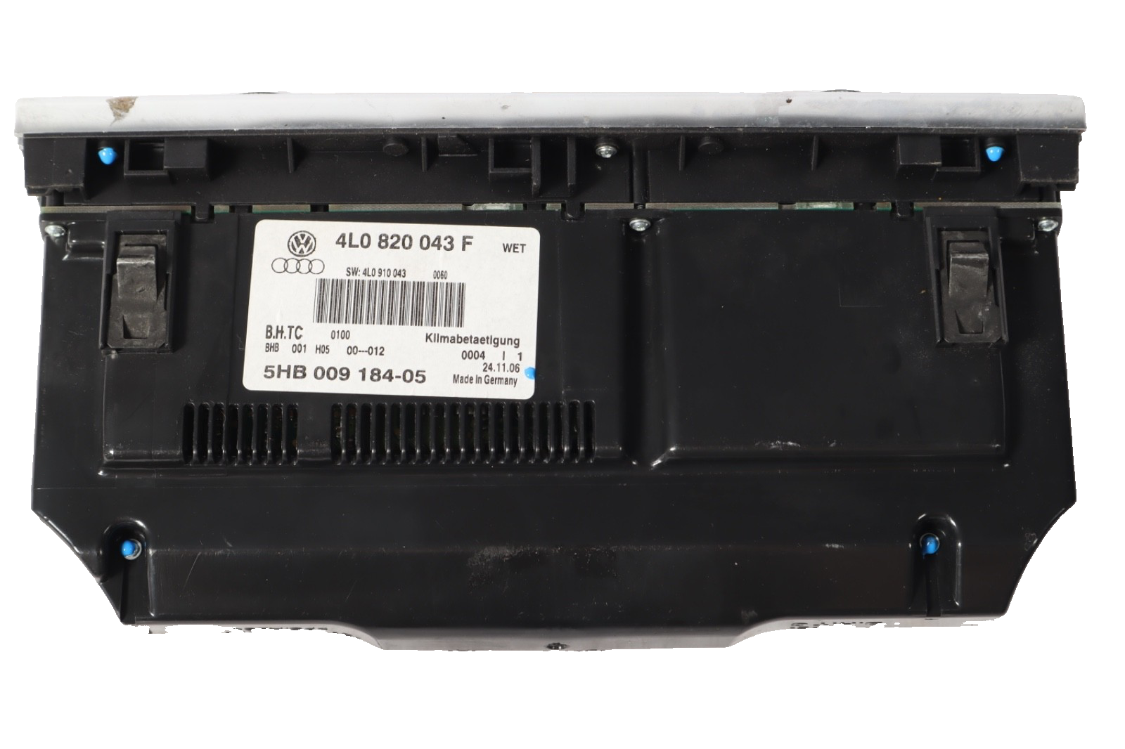 2007-2009 AUDI Q7 AC HEATER CLIMATE TEMPERATURE CONTROL MODULE 4L0820043F OEM