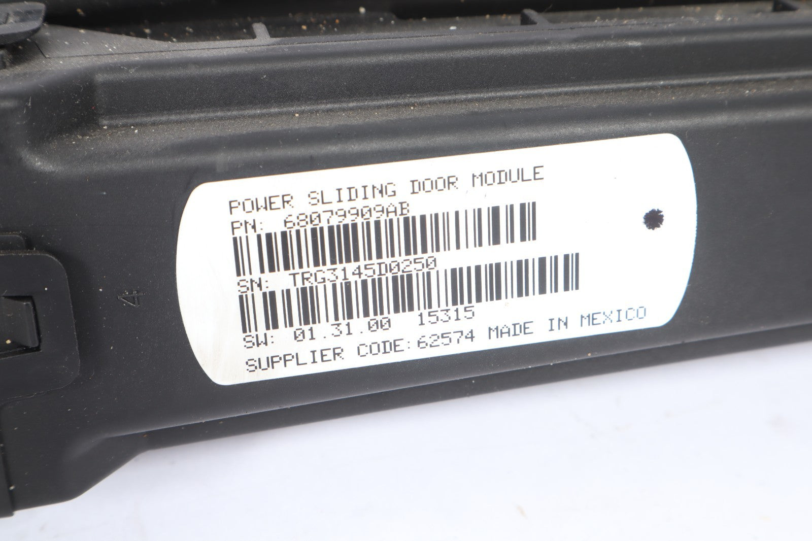 2010-2020 DODGE GRAND CARAVAN REAR SLIDING DOOR MODULE TRACK MOTOR RIGHT RH OEM
