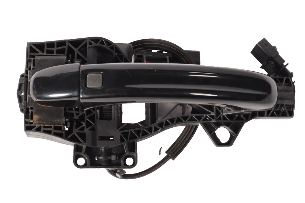 2007-2015 AUDI Q7 (4L) REAR RIGHT KEYLESS EXTERIOR DOOR HANDLE (Black) OEM