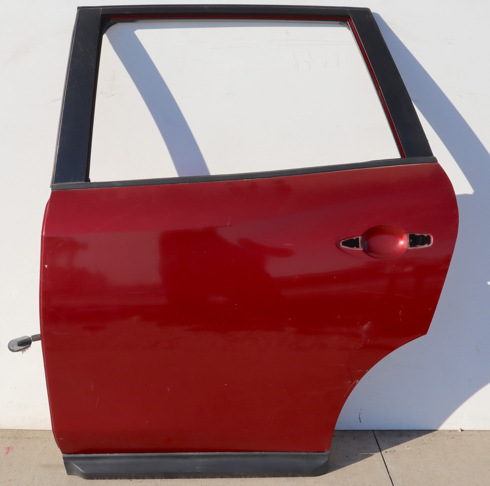2013-2014 NISSAN PATHFINDER REAR LEFT PASSENGER SIDE DOOR SHELL ONLY PICK UP!!!