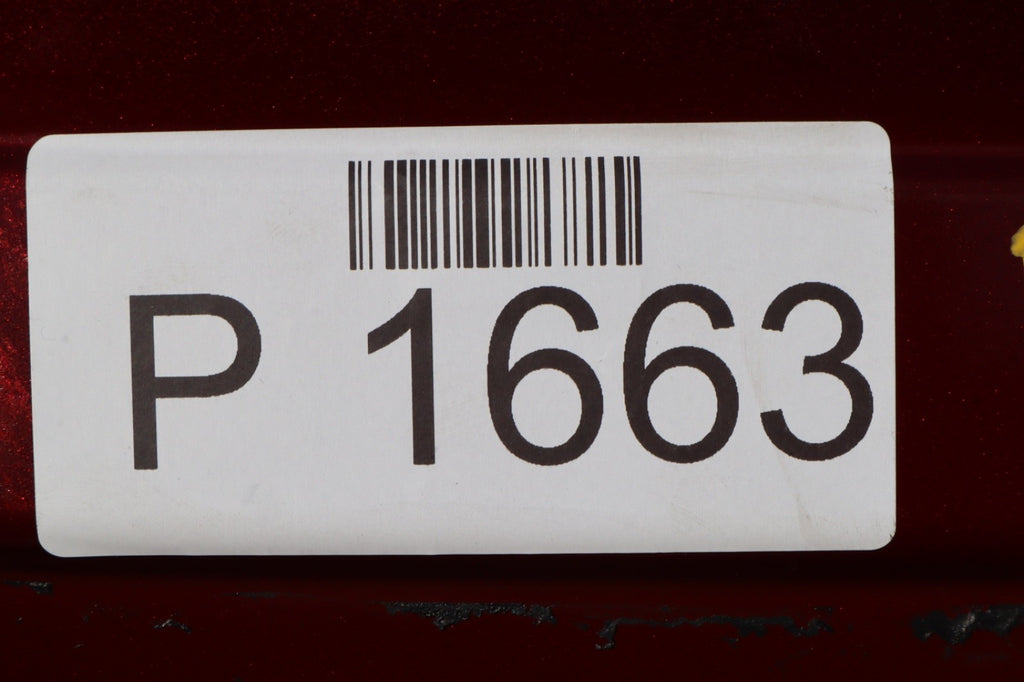 2016-2019 NISSAN MAXIMA REAR LEFT SIDE DOOR SHELL COVER RED METALLIC OEM