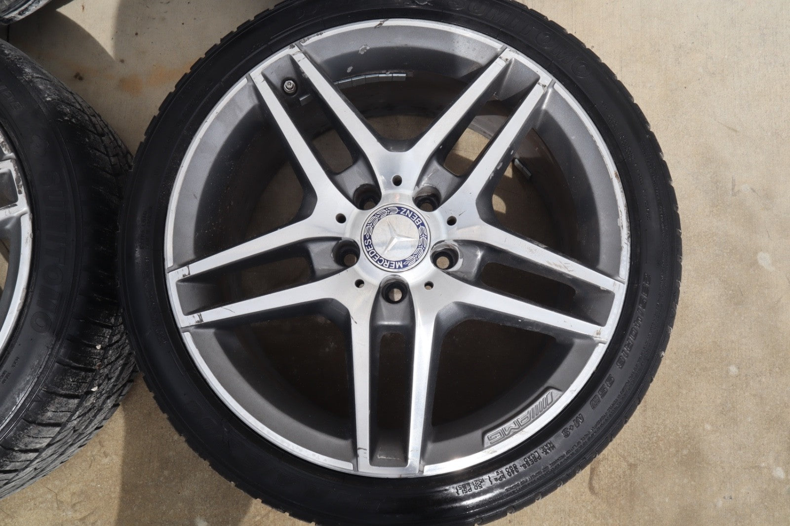 2014-2016 MERCEDES-BENZ E350/400/550 WHEEL RIM 18 OEM 2074010000