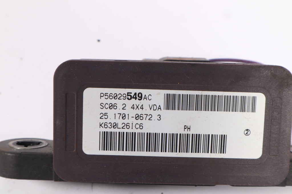 2012 DODGE CHARGER YAW RATE MODULE SENSOR P56029549AC