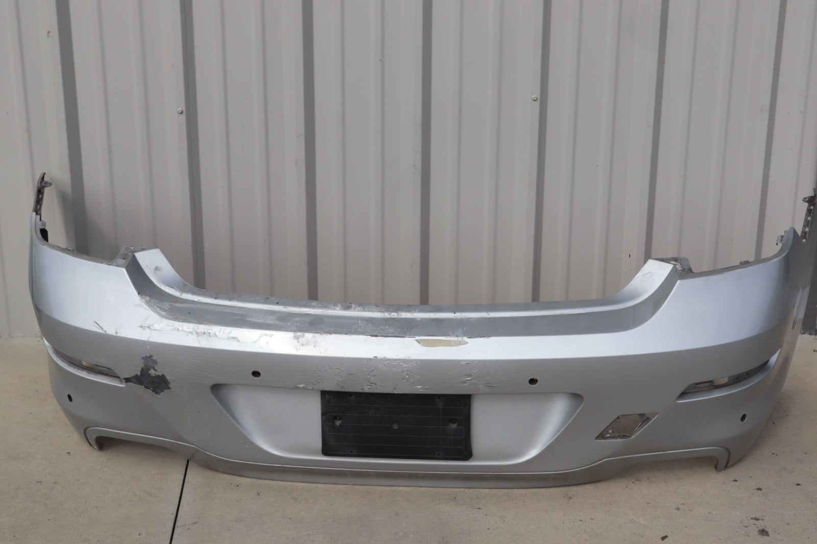 2012-2019 BMW 650i Convertible  Rear Bumper Cover OEM Silver