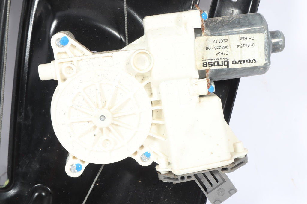 2006 - 2013 VOLVO C70 REAR RIGHT QUARTER WINDOW REGULATOR WITH MOTOR OEM