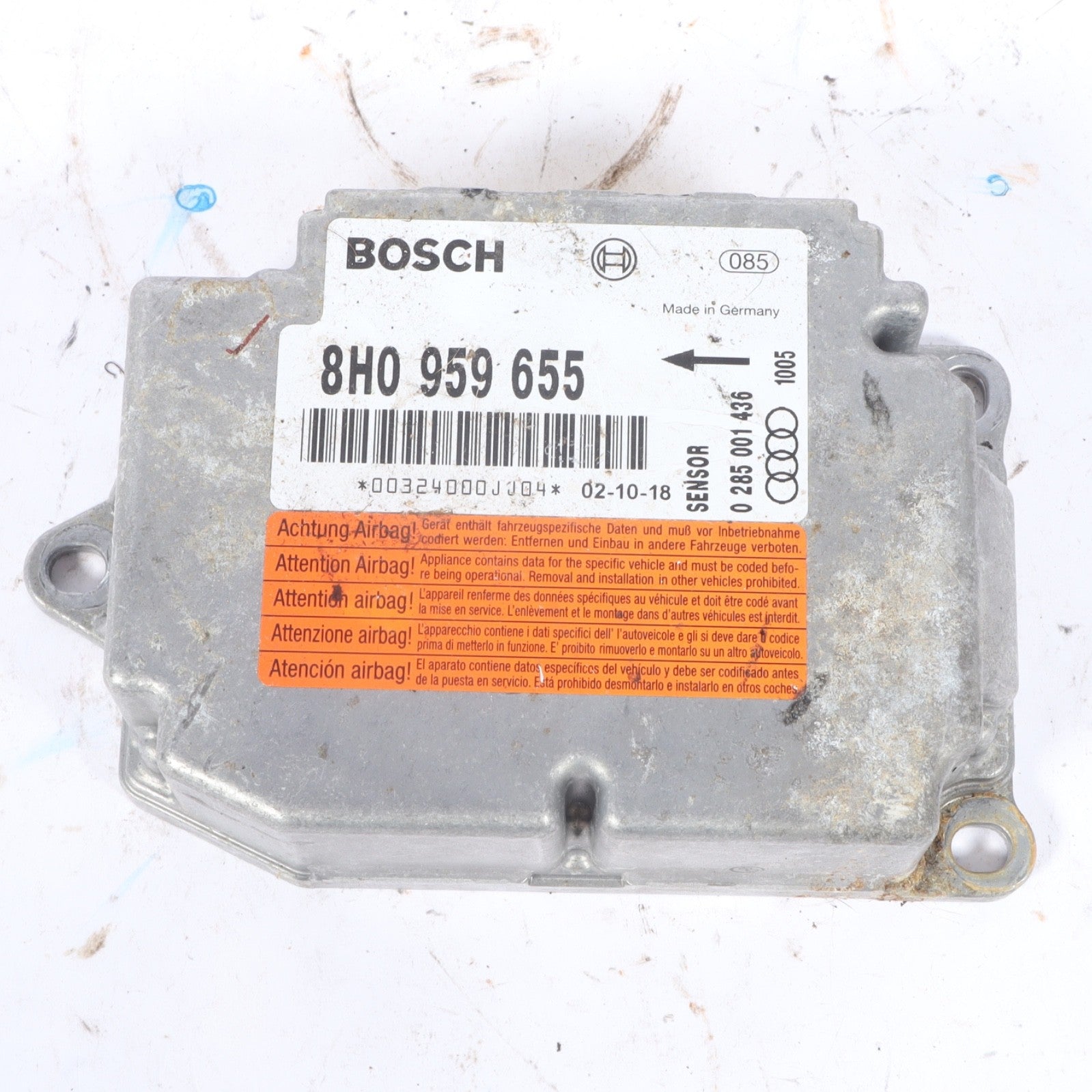 2009 Audi A4 2.0 Turbo Convertible Body Computer  Module 8H0959655 OEM