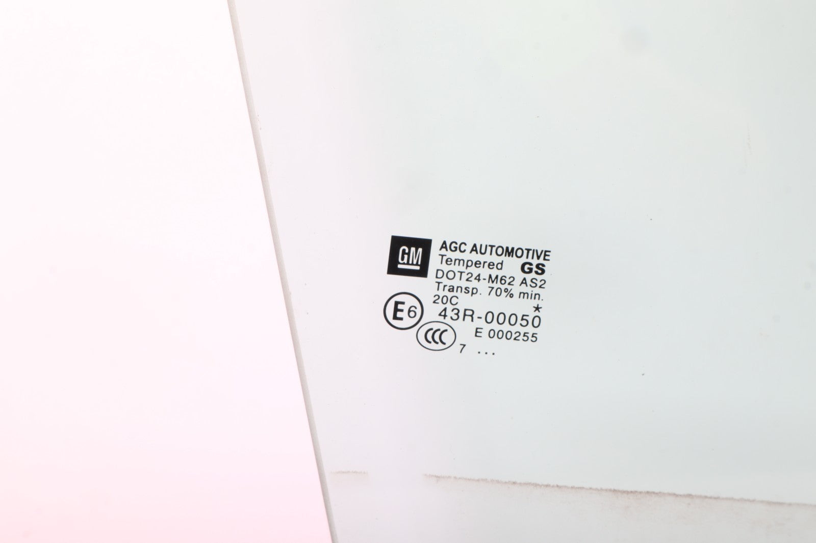 2016 – 2019 Buick Cascada Front Right Door Window Glass OEM