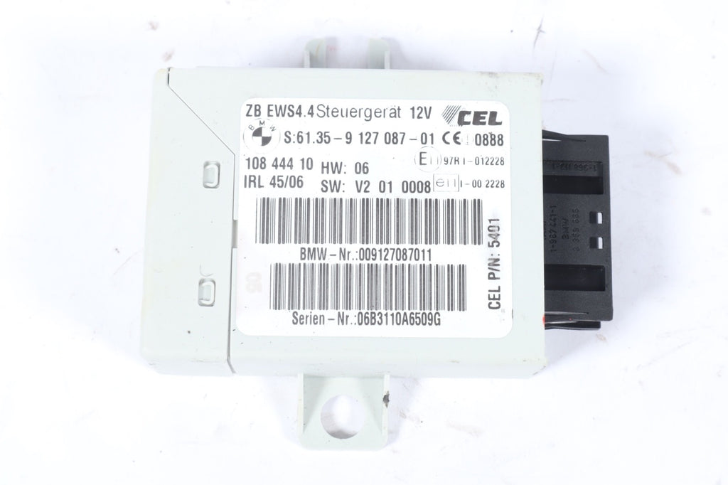 2007-2010 BMW X3 3.0L ELECTRONIC IMMOBILIZER SYSTEM CONTROL MODULE EVS 9127087