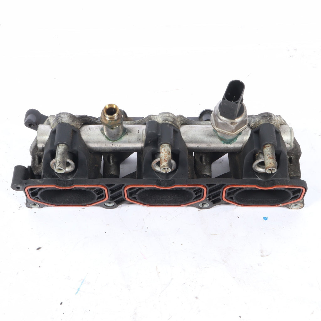 2010 AUDI Q5 3.2L CALB FSI ENGINE LEFT LOWER INTAKE MANIFOLD DIFFUSER OEM