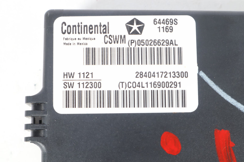 2019 GRAND CARAVAN TOWN & COUNTRY HEATED SEAT CONTROL MODULE OEM 05026629AL