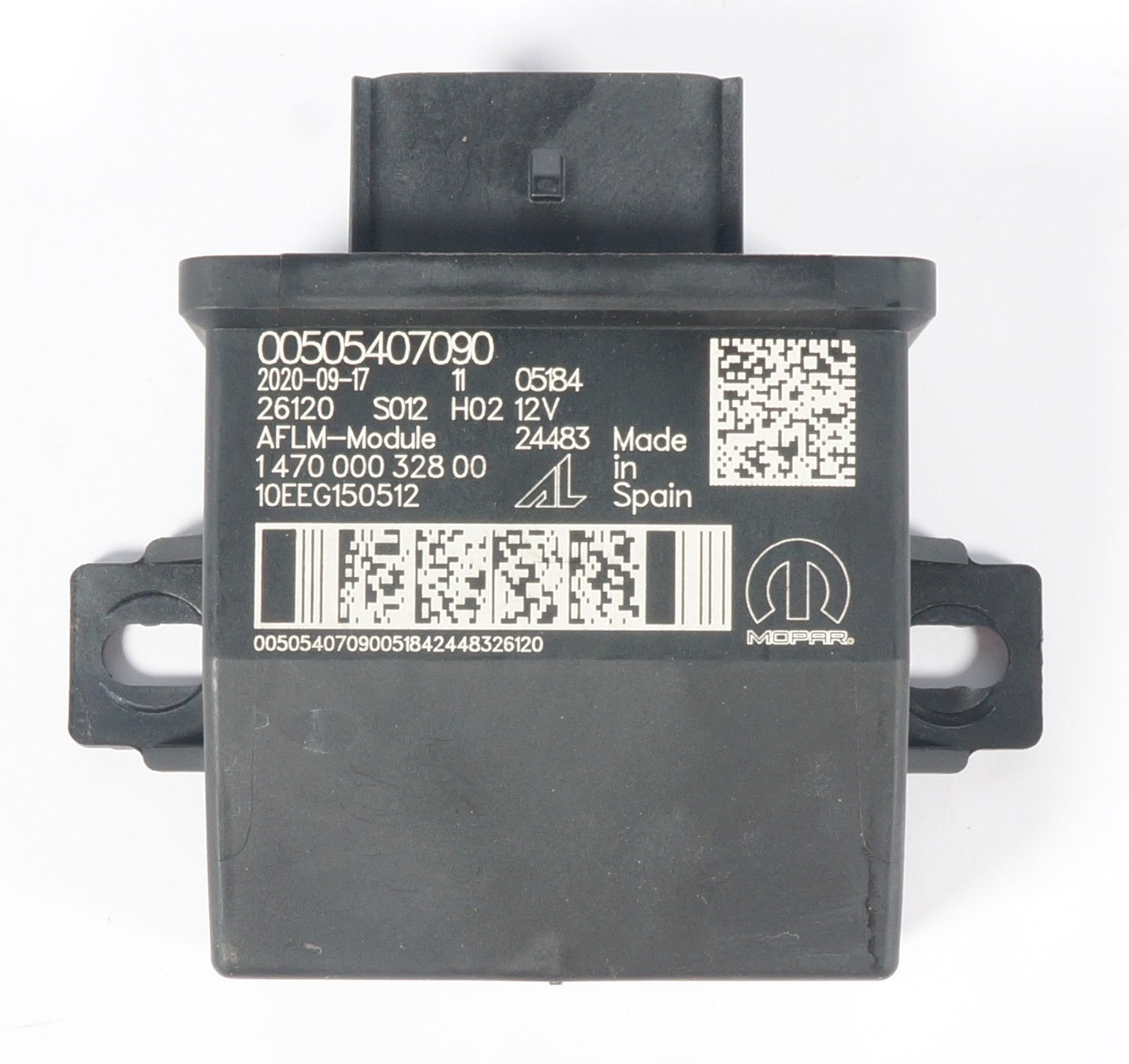2018 - 2025 ALFA ROMEO STELVIO HEADLIGHT LEVELING CONTROL MODULE OEM 00505407090