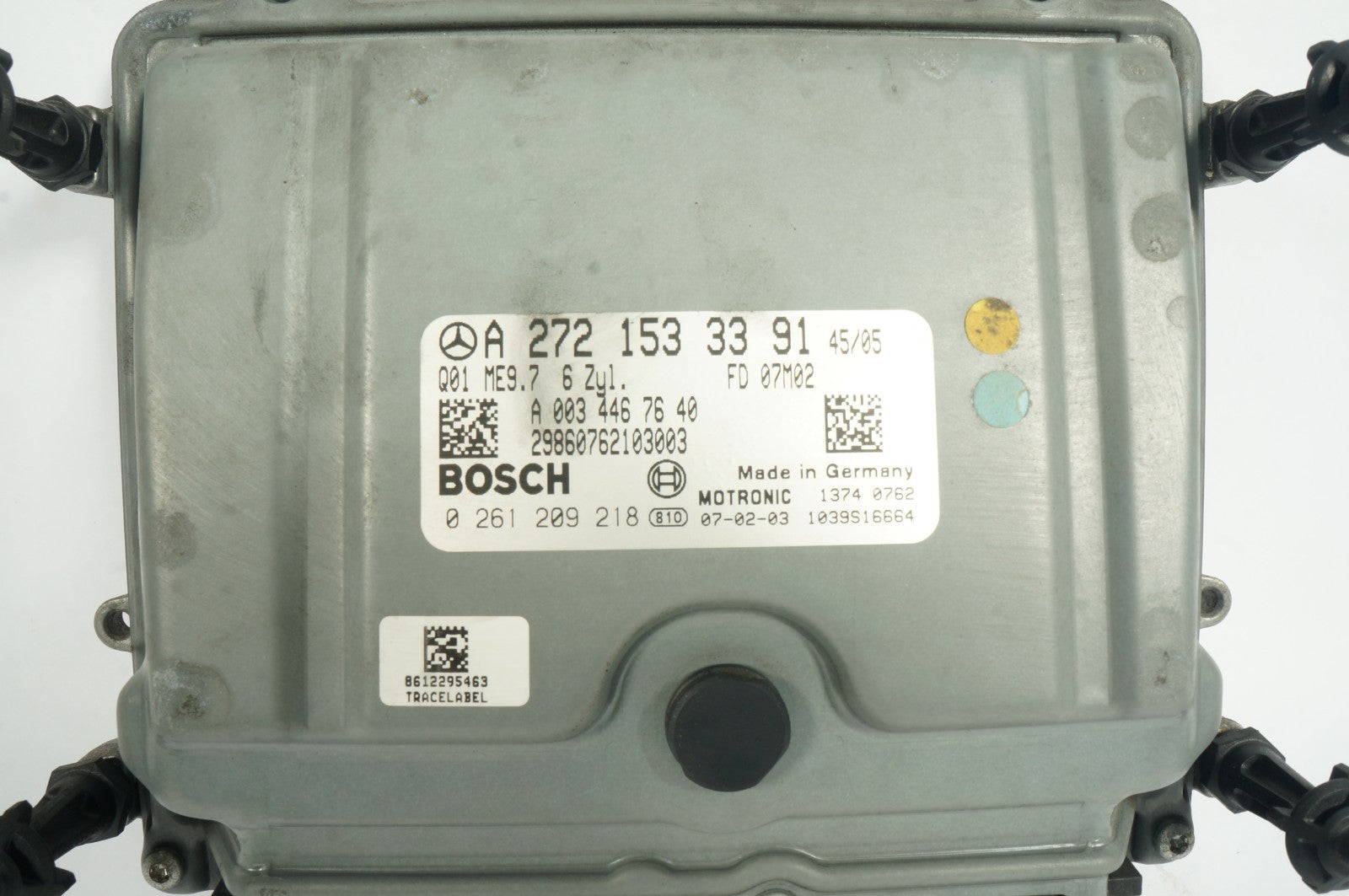 05-12 Mercedes R171 SLK280 ECU Engine Control Module Flashed OEM