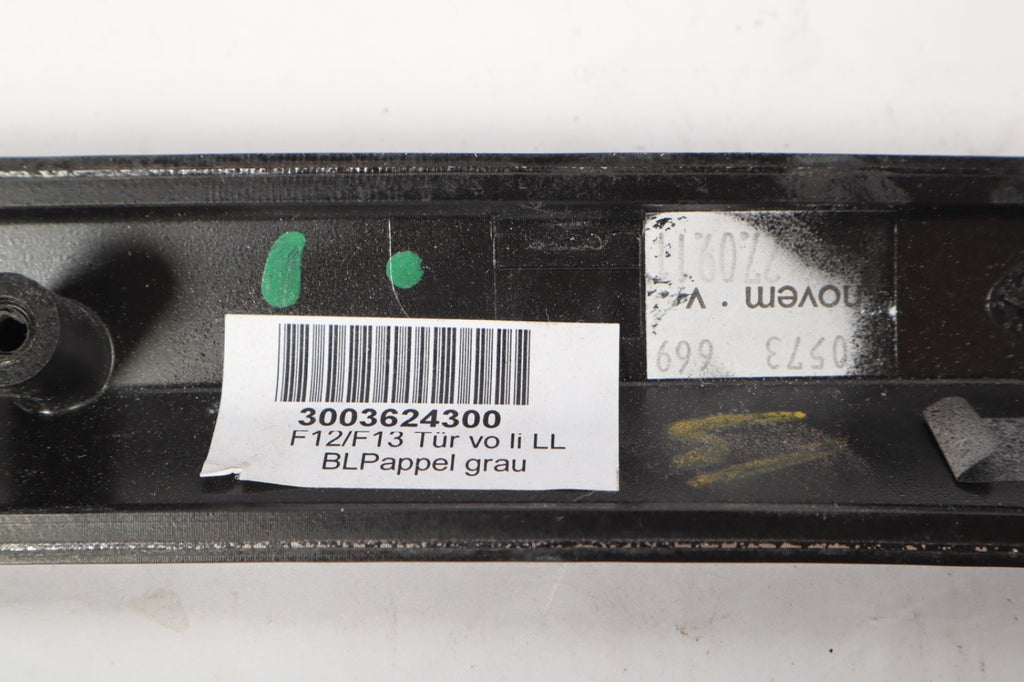 12-18 BMW 650i 640i F12 Front Left Driver Side Door Panel Trim 3003624300 OEM