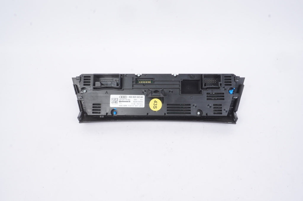 2012-2015 AUDI A7 AC HEATER TEMPERATURE CLIMATE CONTROL OEM 4G0820043