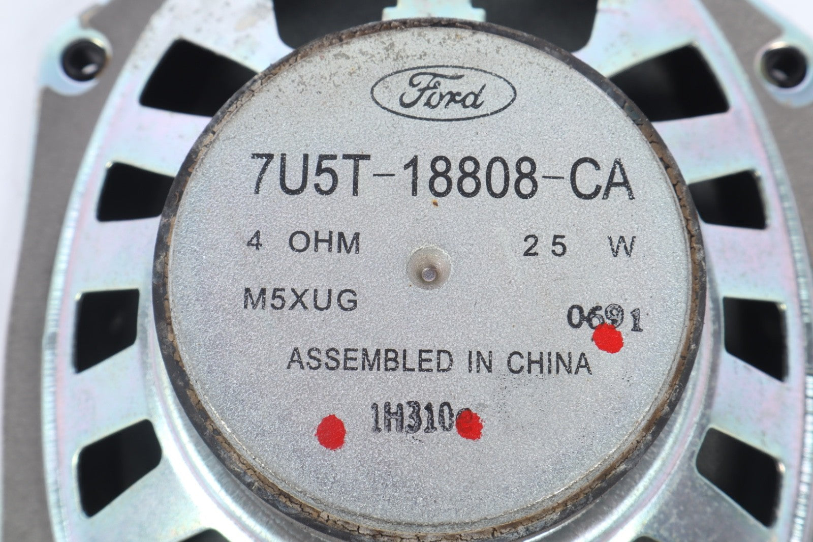 2013–2018 FORD TAURUS REAR LEFT DRIVER DOOR SPEAKER OEM 7U5T18808CA