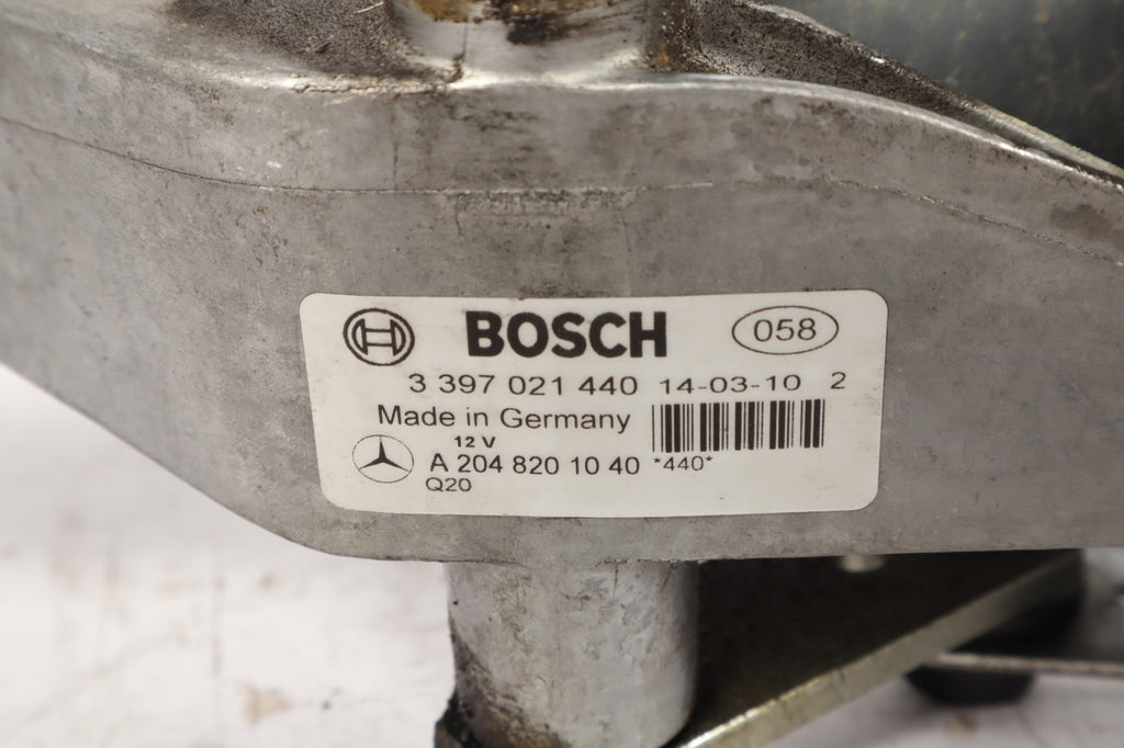 10-17 Mercedes E350 E550 C207 Linkage Motor Wiper Transmission Windshield OEM