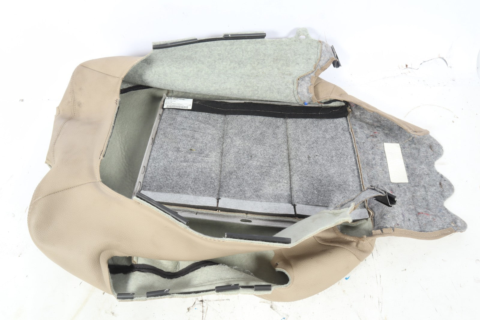 2010-2016 MERCEDES-BENZ E350 SEDAN FRONT DRIVER LEFT SEAT UPPER LEATHER OEM
