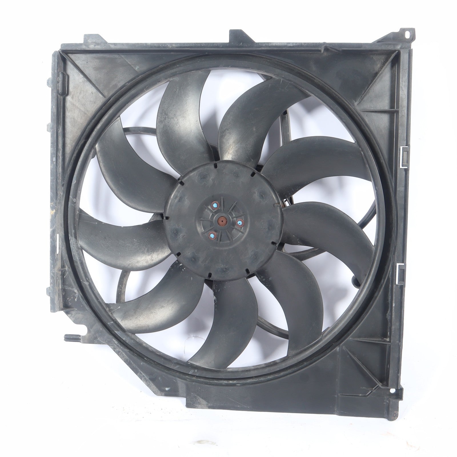2004-2010 BMW X3 RADIATOR COOLING FAN MOTOR & SHROUD 1A030569-F02 OEM