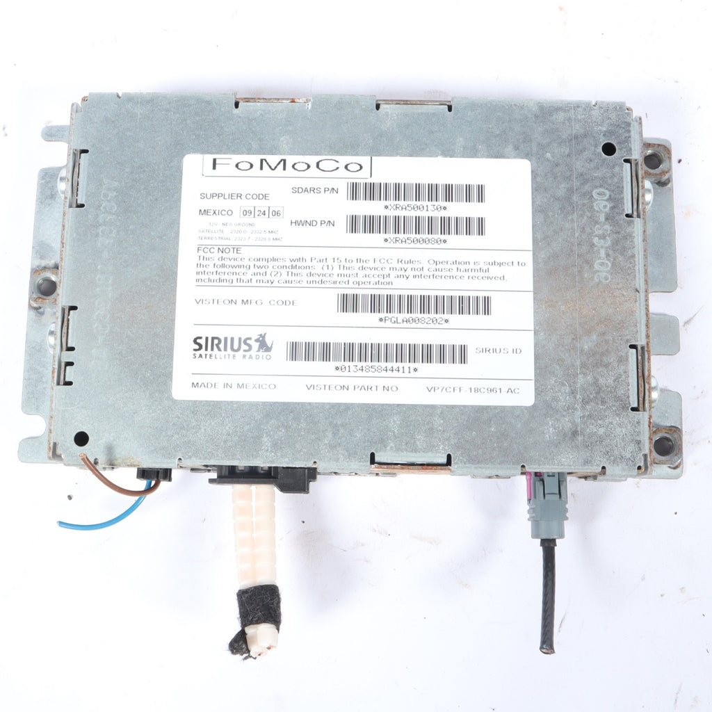 2006 2012 RANGE ROVER SATELLITE RADIO RECEIVER CONTROL MODULE  OEM